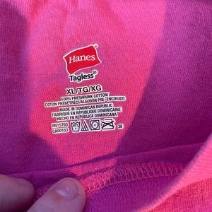 Pink Hanses Breast Cancer Awareness Shirt